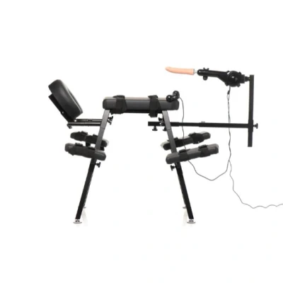Afbeelding van XR Brands Obedience Bench Met Seksmachine Zwart