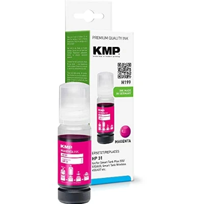 Afbeelding van KMP Inktcartridge vervangt HP 31, 1VU27AE Compatibel Magenta H199 1769,0006