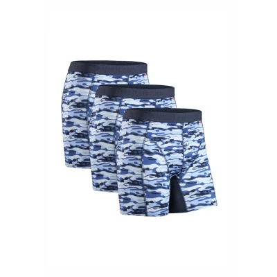 Afbeelding van Danish Endurance Sport 3 PACK Onderbroeken, Heren, Maat: XL, Blue camouflage