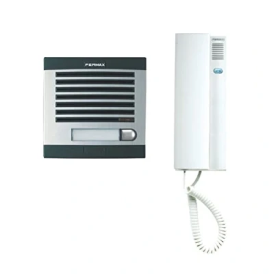 Afbeelding van Fermax 6201 deurintercomsysteem, 1 regel, grijs/zwart