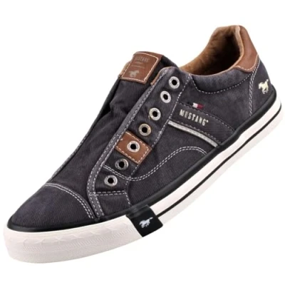 Afbeelding van MUSTANG Canvas sneakers voor heren, zwart, 42 EU