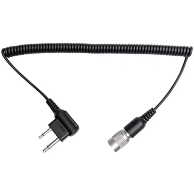 Afbeelding van 2 way radio kabel voor Icom Twin pin connector