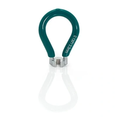Afbeelding van XLC Unisex volwassene spaaknippel sleutel TO S43, Zilver, Groen, One Size