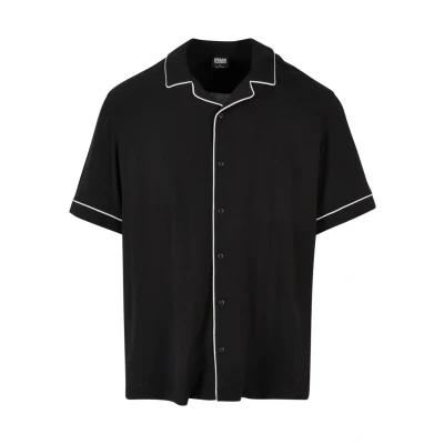 Afbeelding van Urban Classics Bowling Shirt Overhemd 3XL Zwart