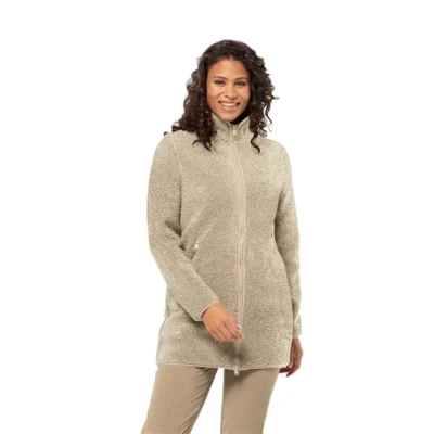 Afbeelding van Jack Wolfskin High Curl Coat W Fleecejack voor dames, Anijs, XS