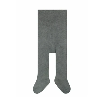 Afbeelding van FALKE Uniseks baby Panty Family B Ti katoen dun eenkleurig 1 paar, Grijs Light Grey Melange 3390, 80 92