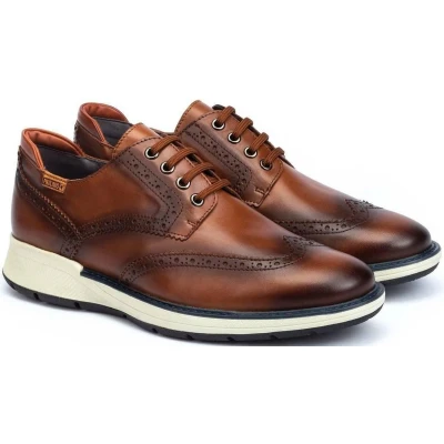 Afbeelding van Pikolinos m7s 4011 heren veterschoen bruin maat 40 (EU) 6.5 (UK)