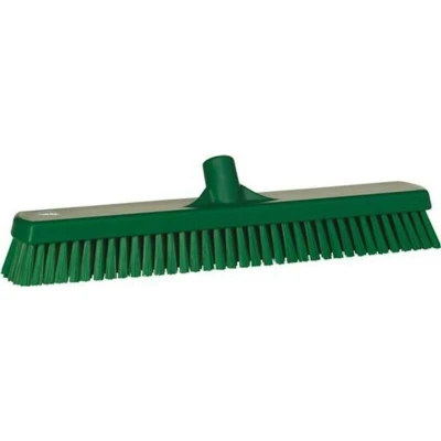 Afbeelding van Vikan Bezem hard polyester groen, 47 cm, Geschikt voor Veehouderij
