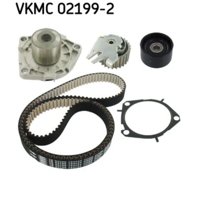 Afbeelding van Skf Distributieriem kit incl.waterpomp VKMC 02199 2