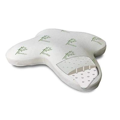 Afbeelding van Elegance Traagschuim Hoofdkussen Hightech Visco Schuim Butterfly 46x53x12cm
