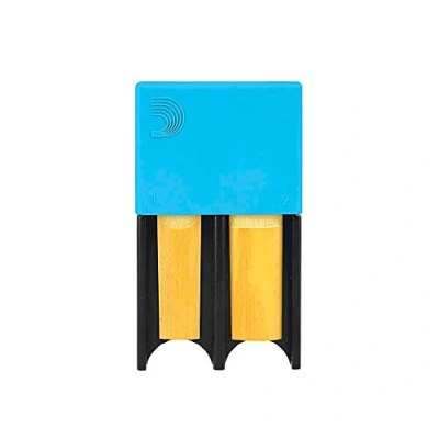 Afbeelding van D&quot;;Addario Woodwinds DRGRD4ACBL doosje voor rieten blauw