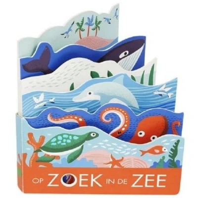 Afbeelding van Uitgeverij ploegsma kartonboek op zoek in de zee