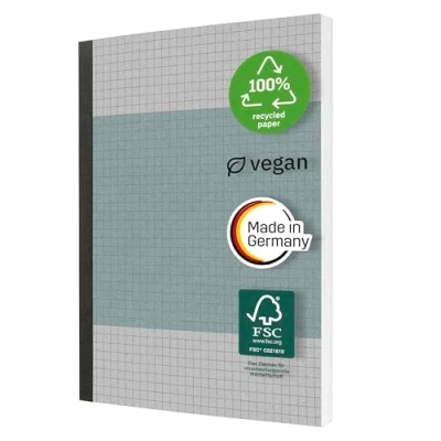 Afbeelding van SIGEL SN200 Notizbuch Sigel, DIN A5, kariert, blau