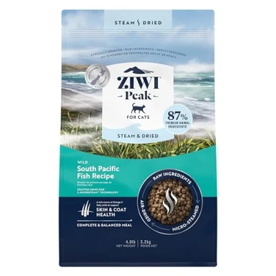 Afbeelding van Ziwi Peak Steam &amp; Dried kattenvoeding Vis 2,2 kg