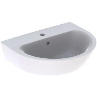 Afbeelding van Geberit Renova wastafel 55 cm met kraangat/overloop wit