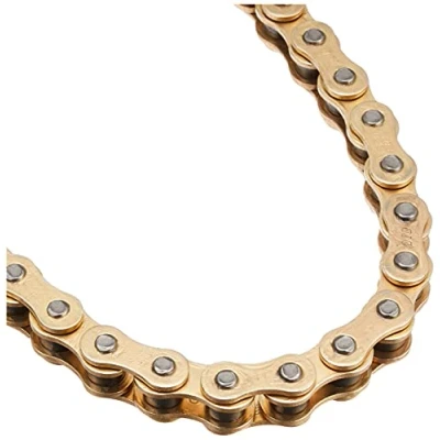 Afbeelding van DID 520ERT3 CHAIN (Gold &amp; Gold) Length: 110 links with clip joint (RJ)