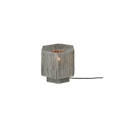 Afbeelding van GOOD&amp;MOJO Tafellamp Panama Lichtgrijs 26x28x26cm
