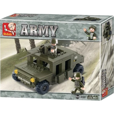 Afbeelding van Sluban M38 B0297 Army, bouw en constructiespeelgoed, meerkleurig