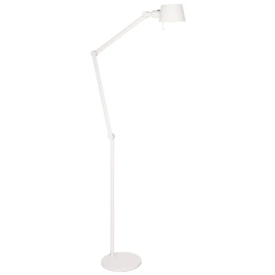Afbeelding van Vloerlamp Sovrano Wit 1 Lichts 2 Armen