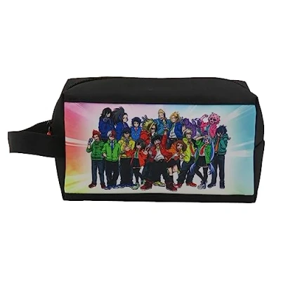 Afbeelding van My Hero Academia Toilettas, Portatodo, Kleur Zwart, Officieel product (CyP merken)