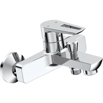 Afbeelding van Bad douche Combinatie Mengkraan Allibert Vision Opbouw Chroom