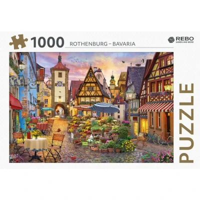 Afbeelding van Rebo puzzel 1.000 st. RothenburgBavariia