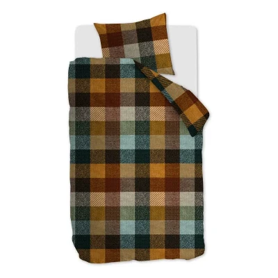 Afbeelding van Dekbedovertrek Beddinghouse Beckett Multi Flanel 140 x 200 / 220 cm 1 Persoons