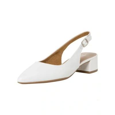 Afbeelding van Tamaris Klassieke pumps, Dames, Maat: 42, White leather Leer