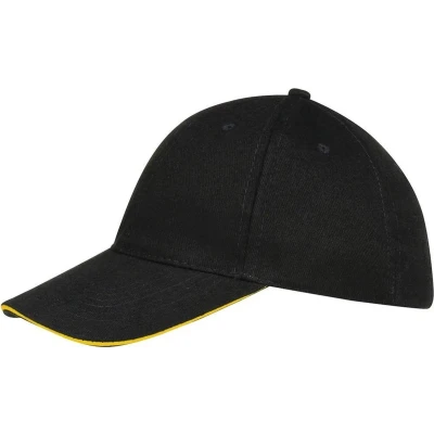 Afbeelding van SOLS Unisex Buffalo 6 Panel Baseball Cap (Wit)