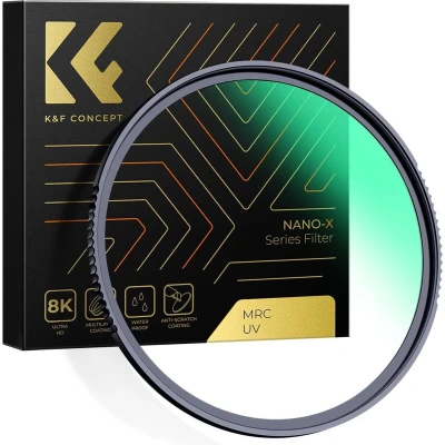 Afbeelding van K&amp;F Concept 62mm Nano X HD MRC UV filter
