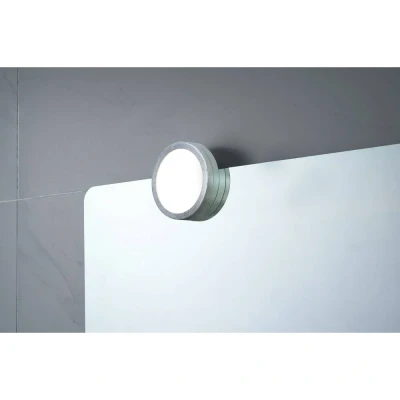 Afbeelding van LIGHTME LM85631 LED spiegellamp 6 W Bladzilver (glanzend)