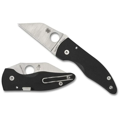 Afbeelding van Spyderco Zakmes Microjimbo Black CPM S30V