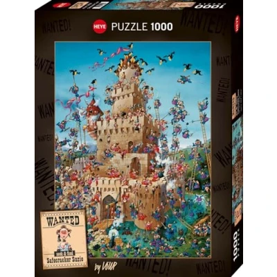 Afbeelding van Puzzel 1000 Stukjes Safecracker Suzie,Wanted! Heye