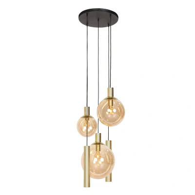 Afbeelding van Steinhauer hanglamp Bollique led amberkleurig 3801ME