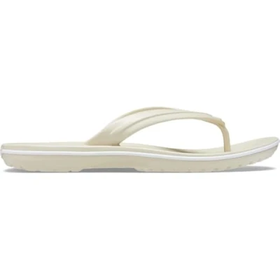 Afbeelding van Crocs Crocband Flip Slippers uniseks volwassene, Bone, 43 EU