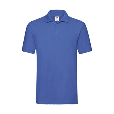Afbeelding van Fruit of The Loom Premium Polo S M L XL XXL 3XL ook kleurensets kleurensets, blauw,