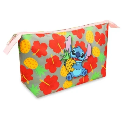 Afbeelding van Disney Stitch toilettas, make uptas, reisaccessoire, opbergtas, cadeau idee voor meisjes, tieners, vrouwen, Mickey (Veelkleurig)