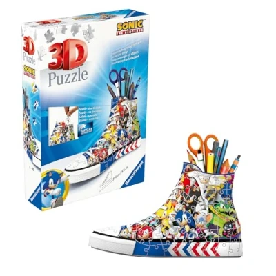 Afbeelding van Ravensburger 3D Puzzel Pennenbak The Hedgehog, 108st.