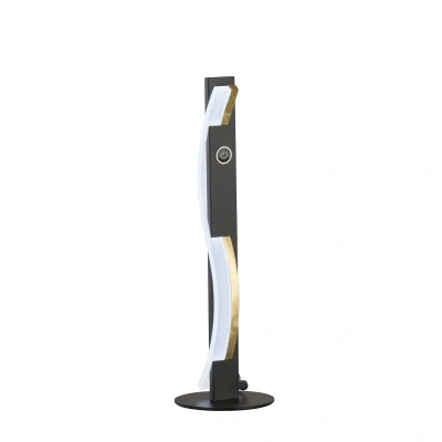 Afbeelding van FISCHER &amp; HONSEL LED tafellamp Bridge gebarensensor dim CCT zwart