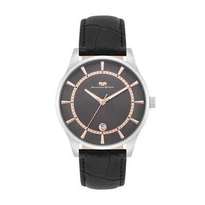 Afbeelding van Rhodenwald &amp; Söhne Quarz Horloge, Heren, Maat: One Size, Schwarz