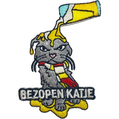Afbeelding van Fjesta© Oeteldonk embleem Bezopen katje