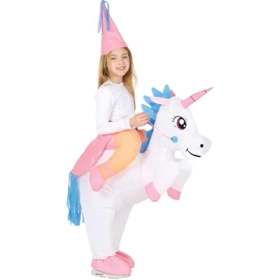 Afbeelding van Fiestas Guirca Opblaasbare Unicorn 7 9 jaar