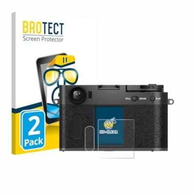 Afbeelding van BROTECT Screenprotector voor Fujifilm X HF1 Folie Beschermfolie transparant (2 Stuks)