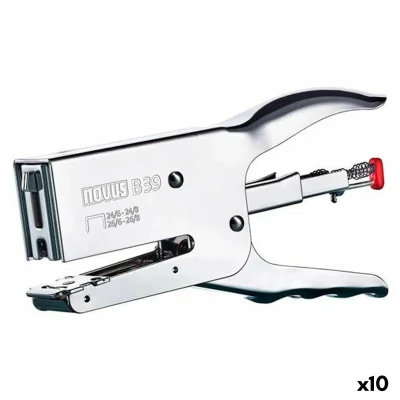 Afbeelding van Nietmachine Novus B 39 Zilverkleurig (10 Stuks)