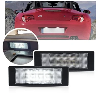 Afbeelding van NSLUMO 2 stks auto LED kentekenplaat Licht Kofferbak Lamp compatibel met Bimmer E81 E87 E63 E64 E89 Z4 F20 F21 Voor R55 R60 R61