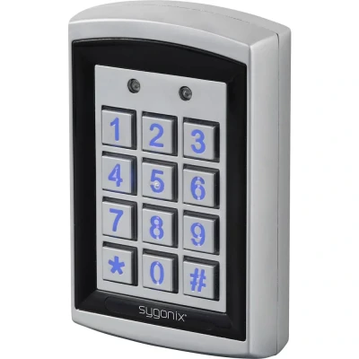Afbeelding van Sygonix SY 6428612 Codetoetsenbord Met RFID Oppervlakmontage 12 V DC/AC, 24 DC/AC IP66 verlicht toetsenbord