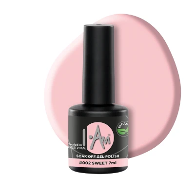 Afbeelding van I.Am Soak Off Gel Polish #002 Sweet (7ml)