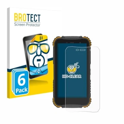 Afbeelding van BROTECT Screenprotector voor Doogee S35 Folie Beschermfolie transparant (6 Stuks)