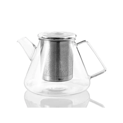 Afbeelding van Theepot AdHoc Cone Glas 1,5L Transparant 15 cm