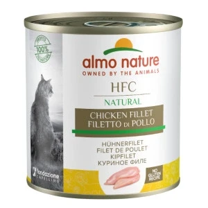 Afbeelding van Almo Nature HFC Natural kipfilet natvoer kat (280 g) 6 x 280 g